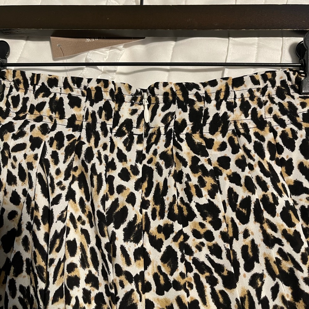 💗 NWT J.Crew leopard midi skirt - SIZE 2 - Picture 5 of 7